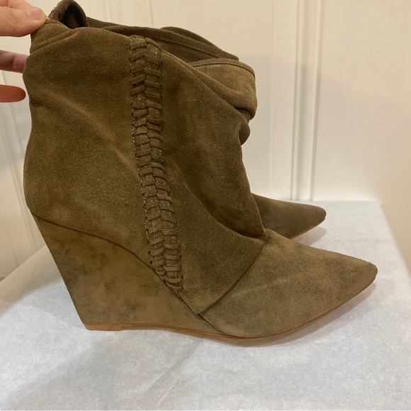 Zara TRF slouch wedge booties - Picture 6 of 15